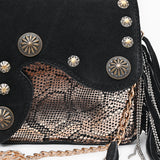American Darling Small Crossbody Bag Beautifully Suede Leather women