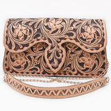 American Darling Small Crossbody Bag Beautifully Hand Tooled Leather women