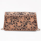 American Darling Small Crossbody Bag Beautifully Hand Tooled Leather women