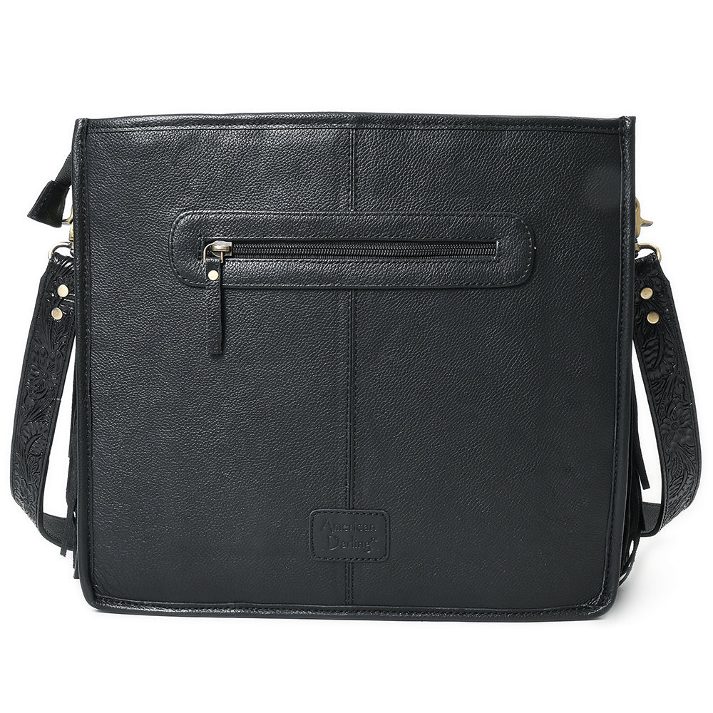 American Darling Large Crossbody Bag Beautifully hand tooled Leather women
