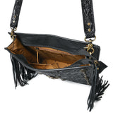 American Darling Large Crossbody Bag Beautifully hand tooled Leather women
