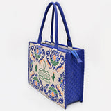 American Darling Tote Beautifully Leather Embroidered Design women handbag