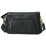 American Darling Small Crossbody Beautifully Hand Tooled Hair on Leather women handbag Purse