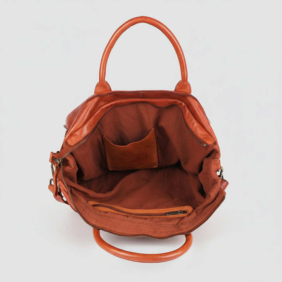 Spaghetti Western Tote Genuine Leather women bag handbag purse