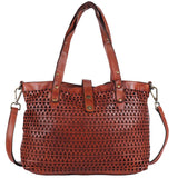 Spaghetti Western Tote Genuine Leather women bag handbag purse