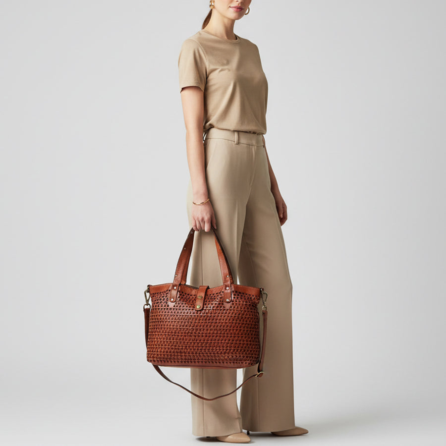 Spaghetti Western Tote Genuine Leather women bag handbag purse