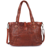 Spaghetti Western Tote Genuine Leather women bag handbag purse