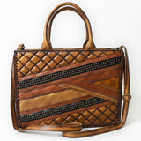 American Darling Tote Bag Beautifully Quilted Genuine Leather women bag