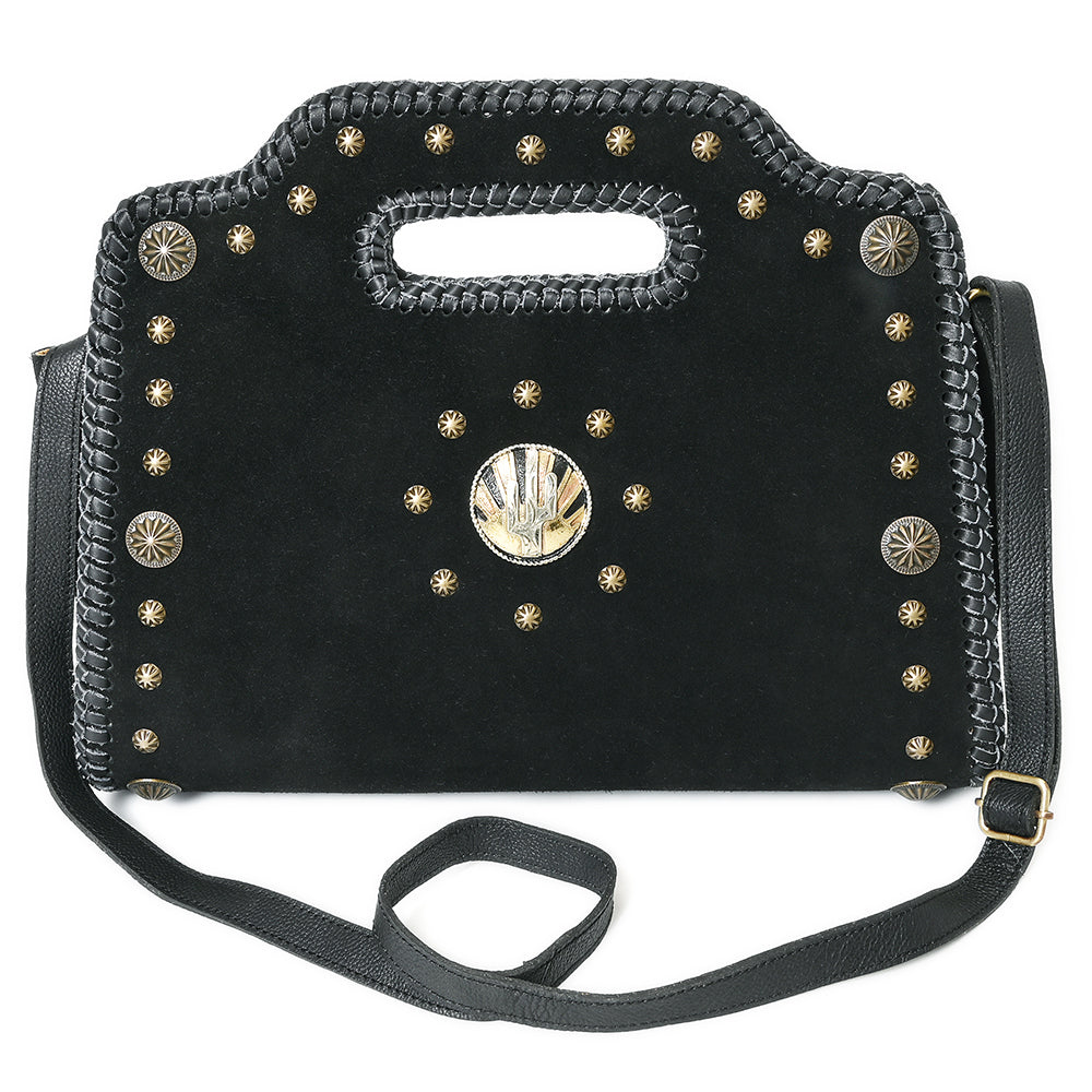American Darling Clutch Beautifully Suede Genuine Leather women handbag Purse