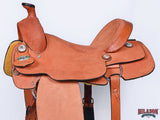 Hilason Western Horse Saddle American Leather Ranch Roping Cowboy
