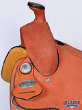 Hilason Western Horse Saddle American Leather Ranch Roping Cowboy