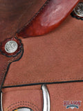 Hilason Western Horse Saddle American Leather Ranch Roping Cowboy