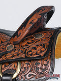Hilason Western Horse Saddle American Leather Ranch Roping Cowboy