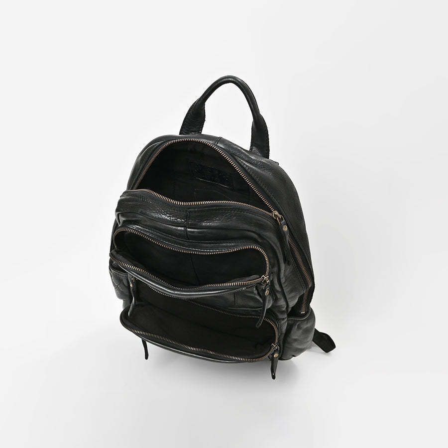 Spaghetti Western Vegetable Tanned Full Grain Genuine Leather Backpack for Travel & Laptop Bag for Men & Women YKK Zippers