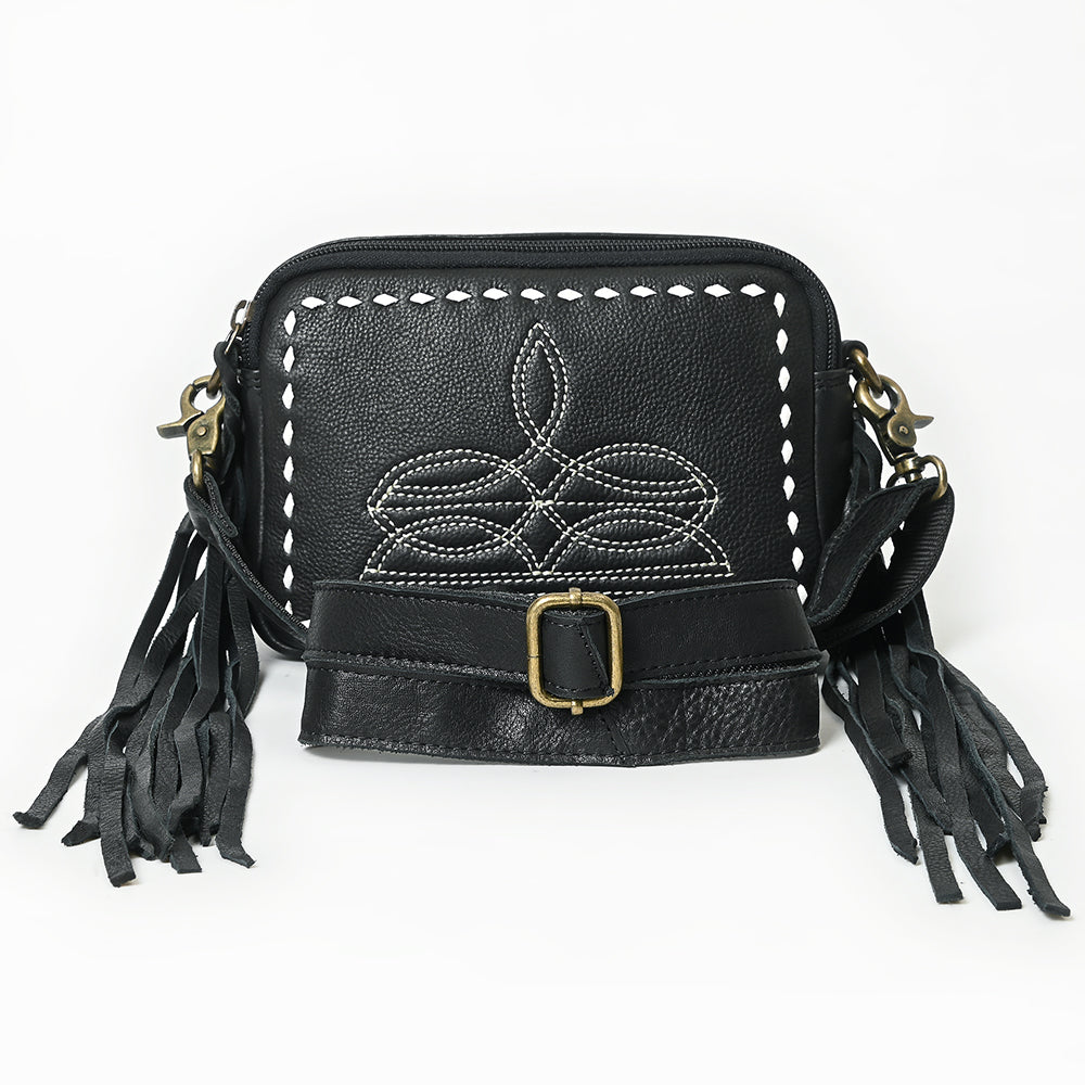 American Darling Camera Bag Genuine Western Leather Unisex| Shoulder Bag Case with Adjustable Shoulder Strap