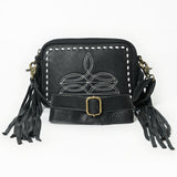 American Darling Camera Bag Genuine Western Leather Unisex| Shoulder Bag Case with Adjustable Shoulder Strap