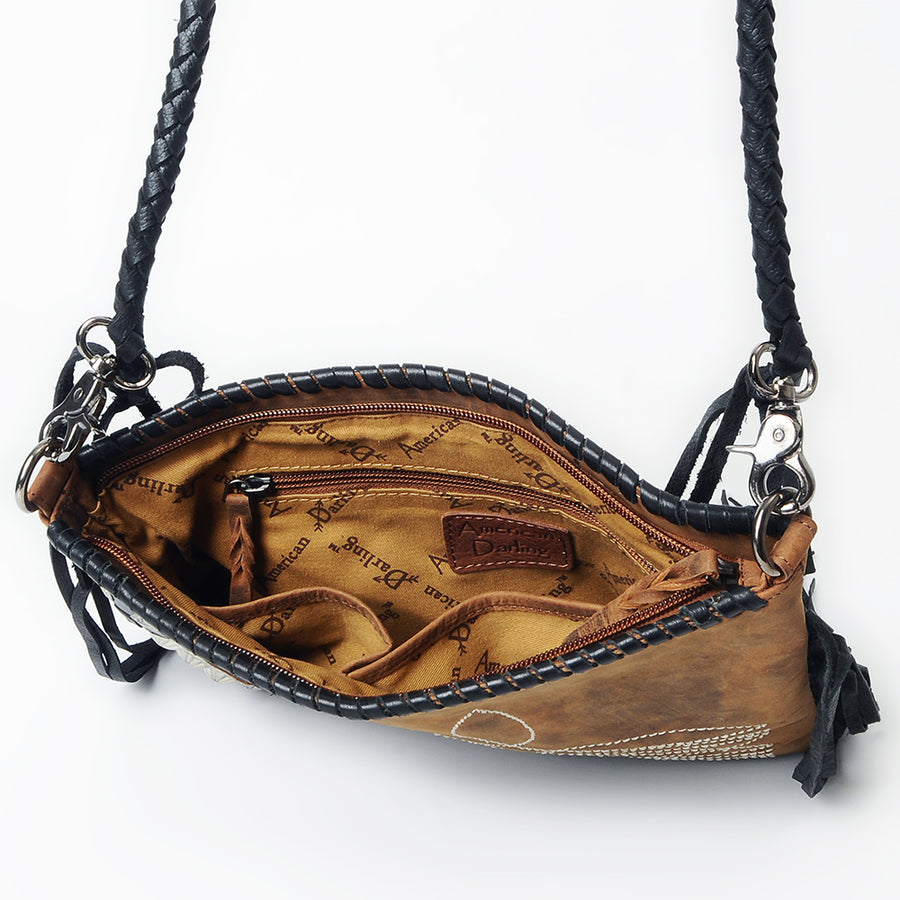 American Darling Crossbody Bag Beautifully Full Grain Genuine Leather women