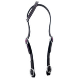 HILASON Western Horse American Leather Headstall Tack Dark Brown