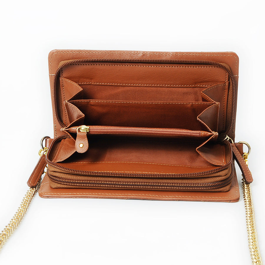 Never Mind Organiser Quilted Vintage Handmade Genuine Cowhide Leather Women Bag Western Handbag Purse