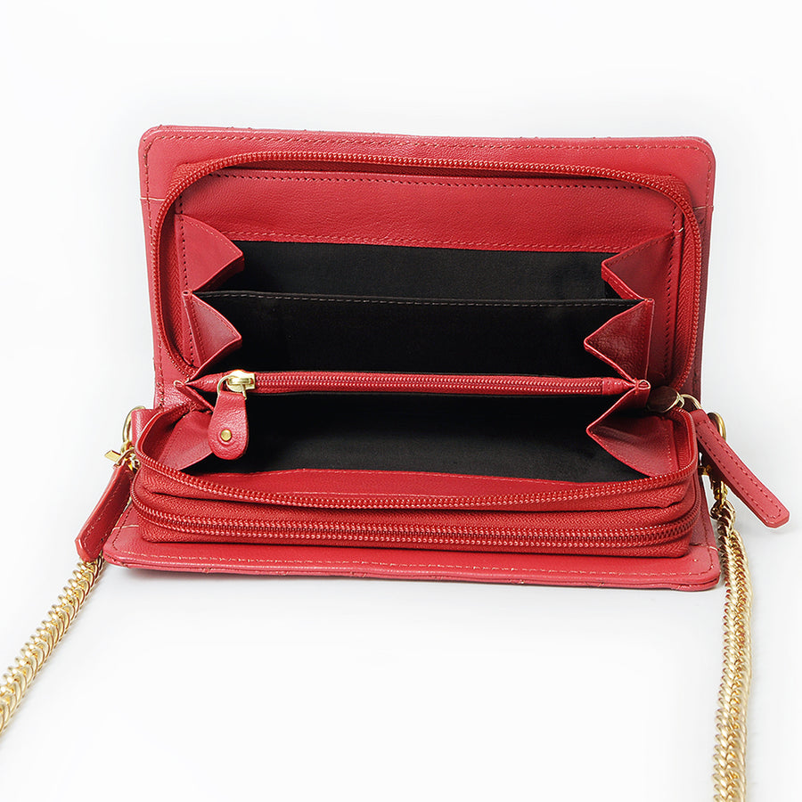 Never Mind Organiser Quilted Vintage Handmade Genuine Cowhide Leather Women Bag Western Handbag Purse