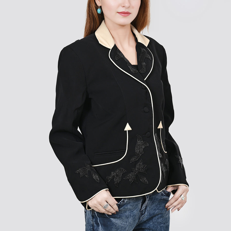 American Darling Western Apparel Embroidered Handcrafted Premium Fabric Heritage Jacket for Women