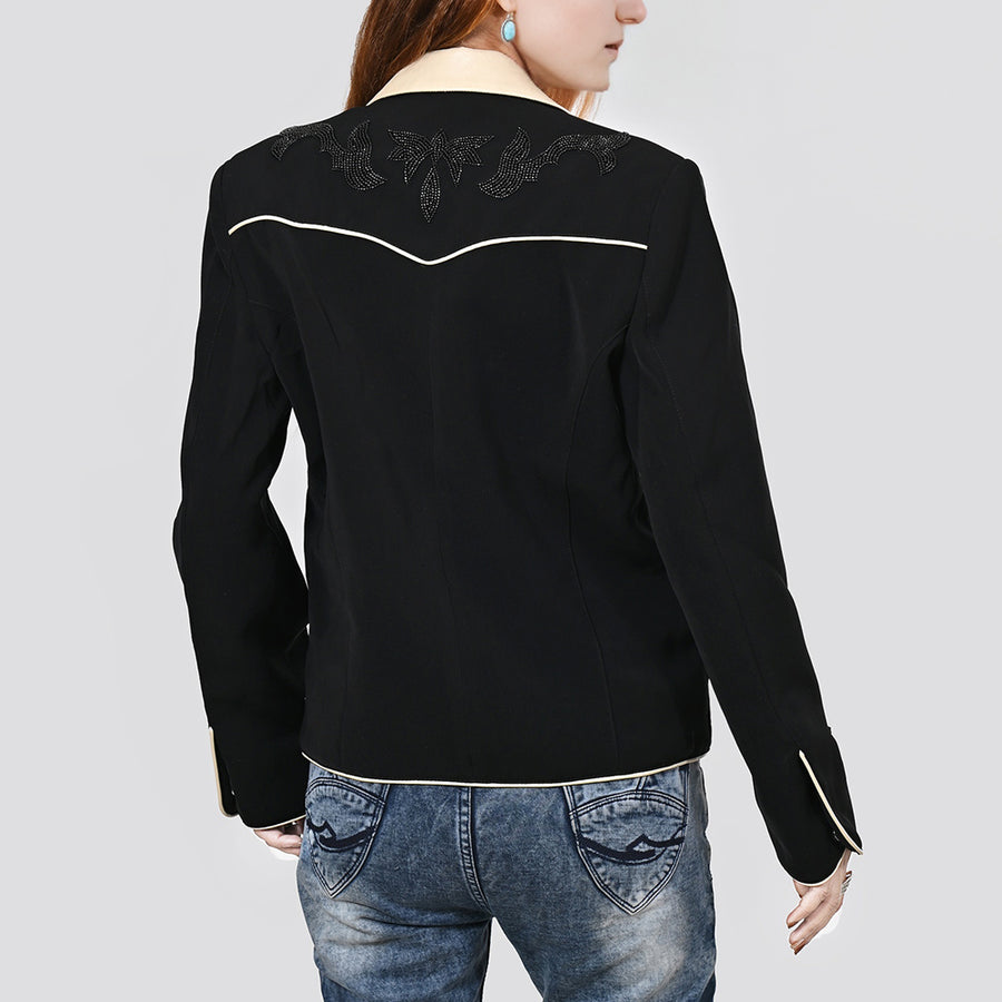 American Darling Western Apparel Embroidered Handcrafted Premium Fabric Heritage Jacket for Women