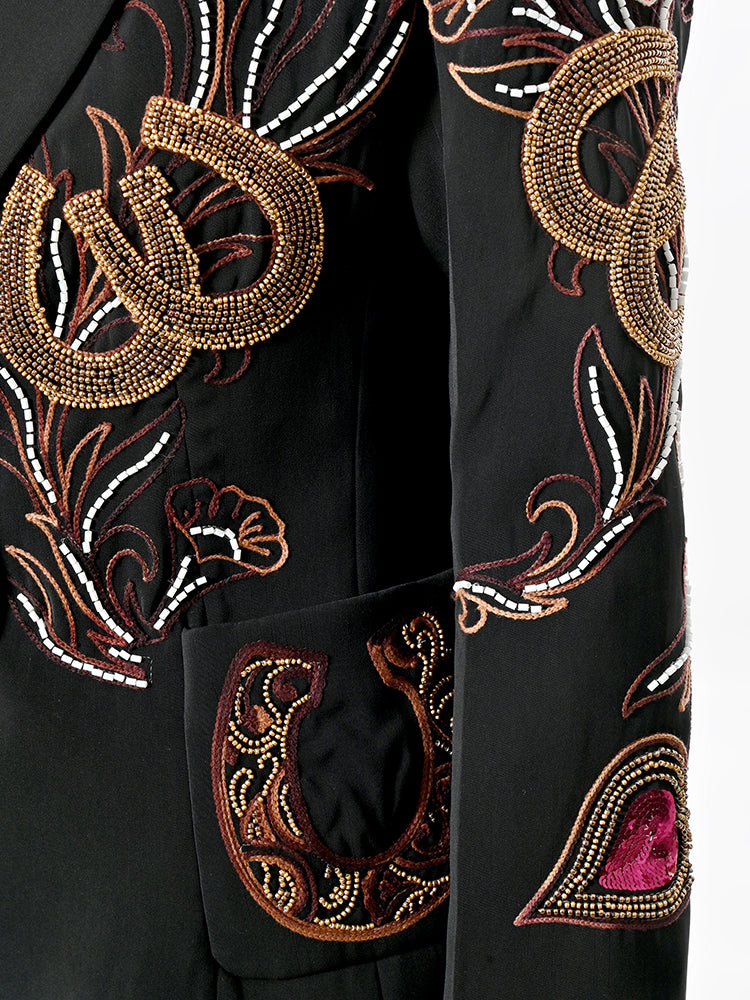 American Darling Western Apparel Bag Embroidered Premium Fabric Handcrafted Garment Carrier for Travel and Storage
