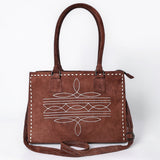 American Darling Tote Genuine Suede Leather Women Bag Western Handbag Purse