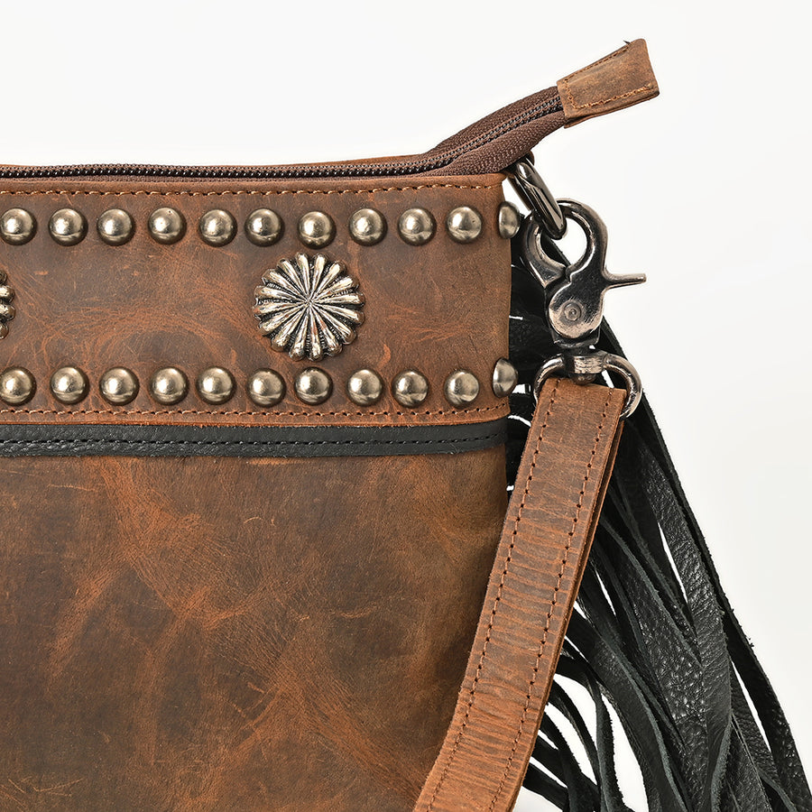 American Darling Small Crossbody Genuine Full Grain Leather Women Bag Western Handbag