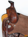 Hilason Western Horse Saddle Leather Ranch Roping Cowboy