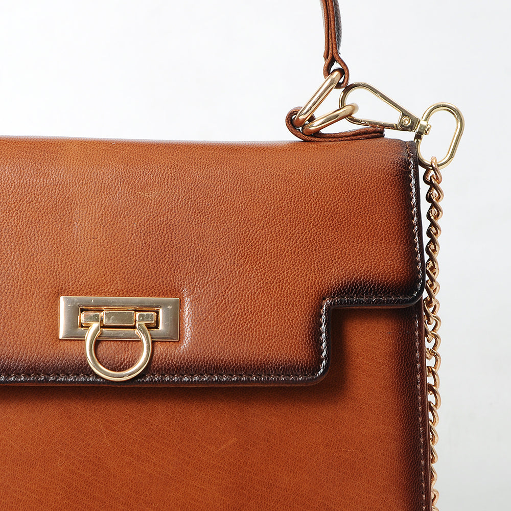 American Darling Briefcase Bag Beautifully Full Grain Genuine Leather women bag