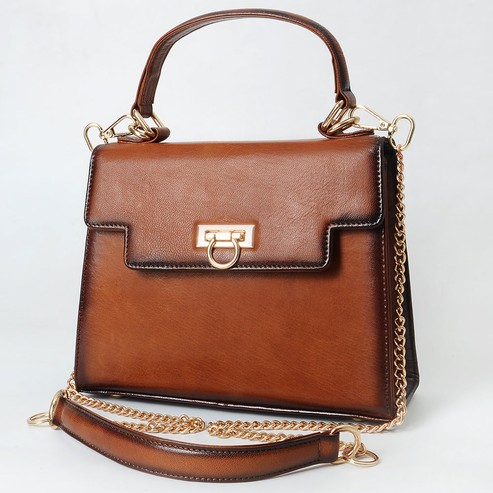 American Darling Briefcase Bag Beautifully Full Grain Genuine Leather women bag