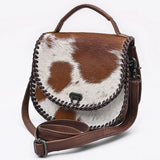 American Darling Crossbody Hair-On Genuine Leather Women Bag Western Handbag Purse