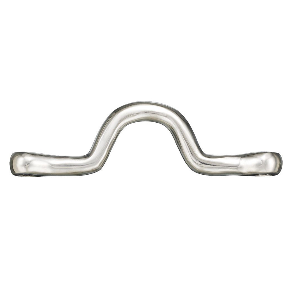 5" Medium Port Stainless Steel Horse Bit Mouthpiece SS Curb Bit Replacement