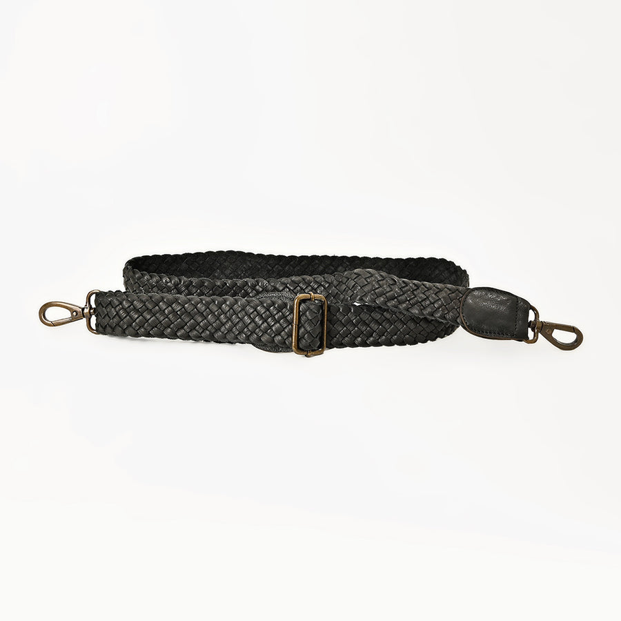 American Darling Bag Strap Handcrafted Braided Western Purse Replacement Strap with Antique Hooks 55in