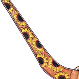 HILASON Western Horse Breast Collar Tack Genuine American Leather Tan