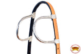 HILASON Western Genuine Leather Horse Headstall Tack Tan