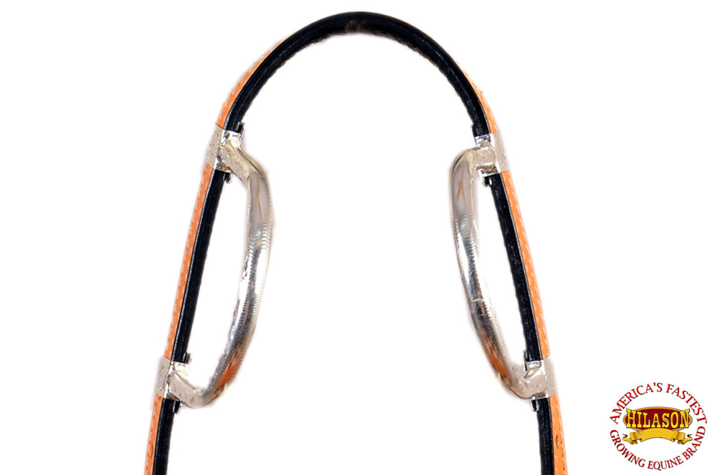 HILASON Western Genuine Leather Horse Headstall Tack Tan