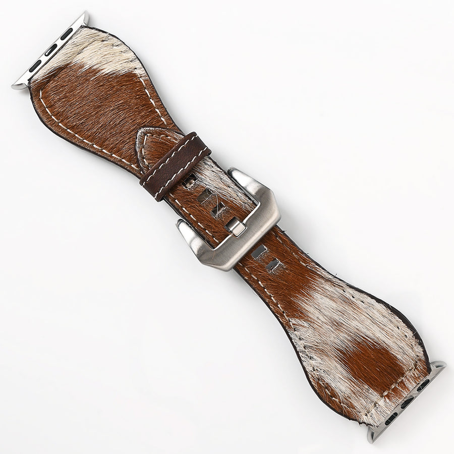 American Darling I watch strap Hand Painted American Genuine Leather Vegetable-Tanned Western Band