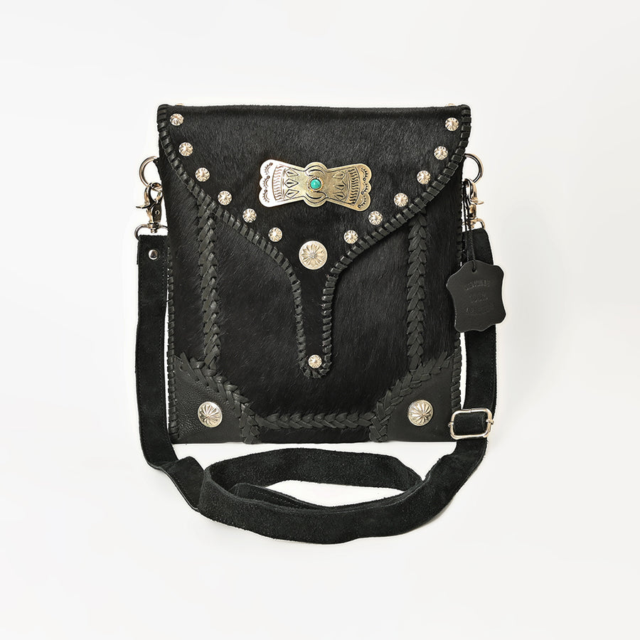 American Darling Full Grain Leather Crossbody Shoulder Bag for Women with Adjustable Strap