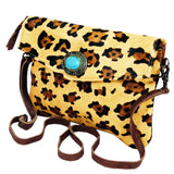 American Darling Envelope Hair on Genuine Leather Western Women Bag Handbag Purse