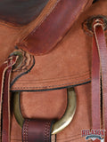 Hilason Western Horse Saddle American Leather Ranch Roping Cowboy