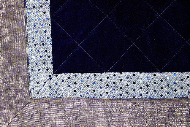 Sb102-F Hilason Western Show Barrel Racing Rodeo Saddle Blanket Pad Royal Blue
