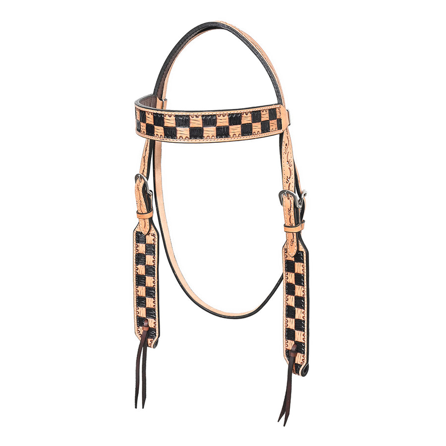 HILASON Western Horse Tack Set American Leather Hand Tooled Tan
