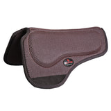 30" X 34" Hilason Air Flow Shock Absorbing Western Drop Rigging Round Saddle Pad