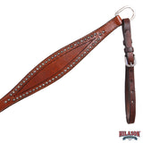 HILASON Western Horse Breast Collar Genuine American Leather Brown