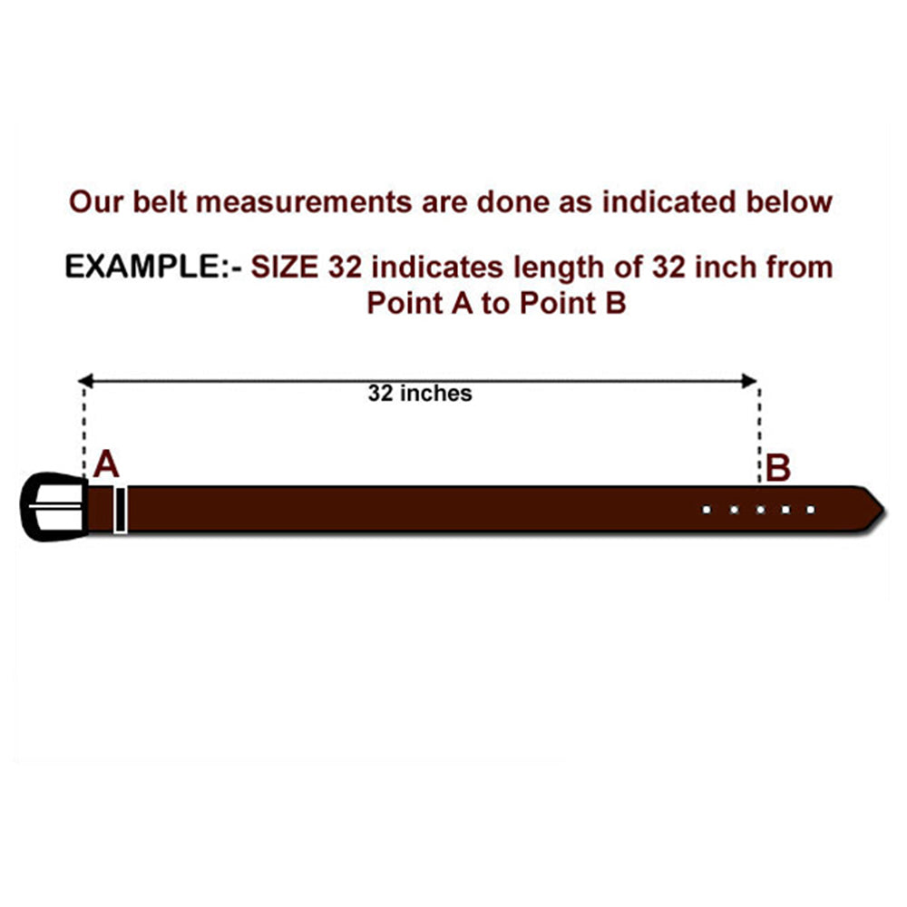 3D Western Men's Genuine Leather Embossed Tan/Brown Belt Western Style