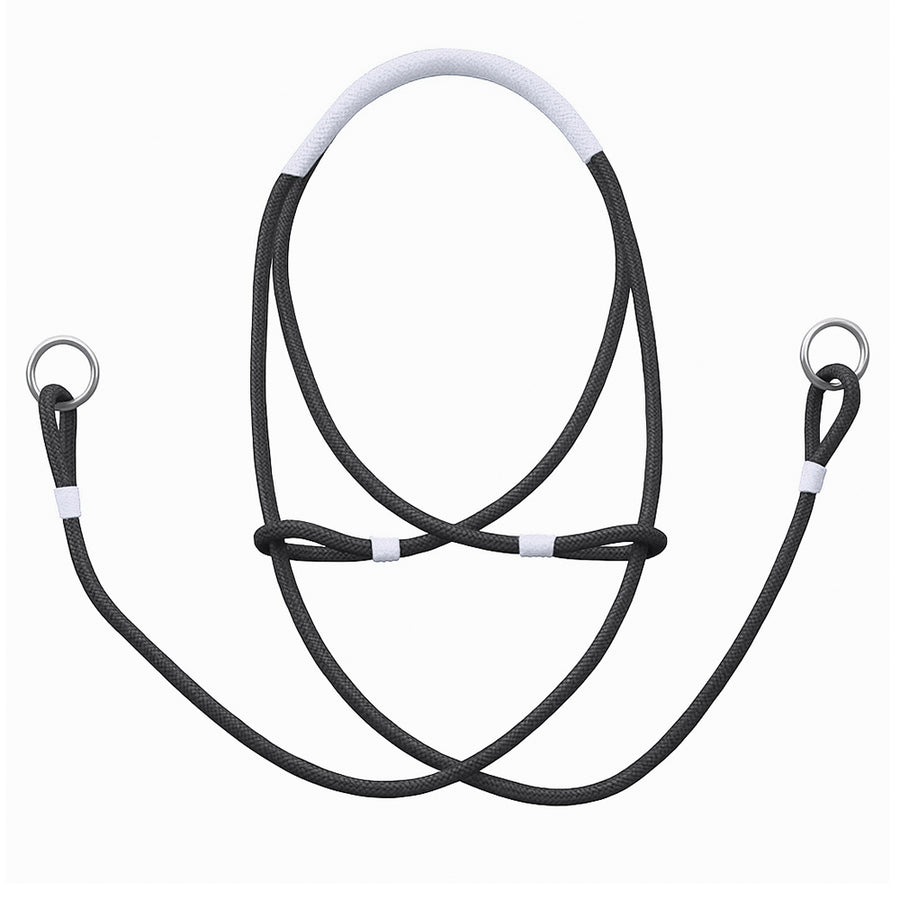 Hilason Bitless Bridle Hackamore Bosal Horsemanship Equestrian Horse Tack White - Uhorse