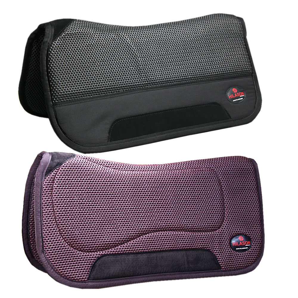 32" X 32" Hilason Air Flow Shock Absorbing Western Contoured Saddle Pad