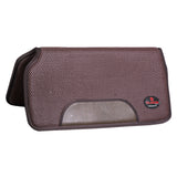 30" X 30" Hilason Air Flow Shock Absorbing Western Contoured Saddle Pad Black